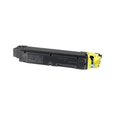 TONER COMPATIBILE -  Per Kyocera Tk-5140 Giallo 5000 Pag. +vaschetta - Foto 1