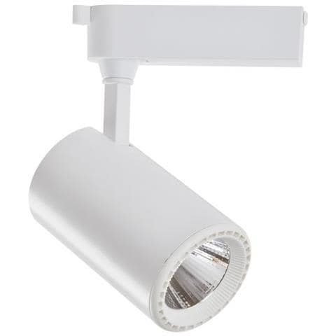 David Faretto Monofase A Led 40w Installabile Su Binario, Bianco - Foto 1
