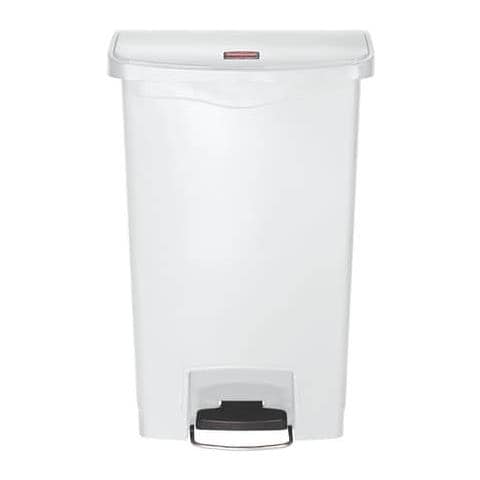 Contenitore In Resina Slim Jim® Step-on Bianco 50 L 1883557 - Foto 1