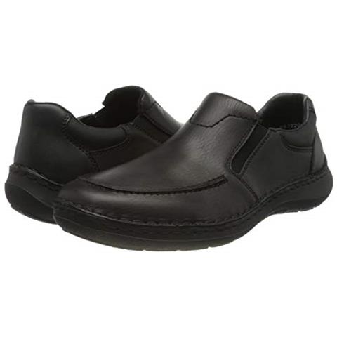 Primavera / Estate 03064, Mocassini Uomo Nero (nero / Nero / Nero / 01 01), 41 Ue - Foto 2