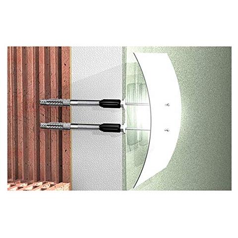 Thermax Fissaggio Distanziato 8/10 8/80 Thermax M6-20 Pezzi Per Confezione - Foto 2