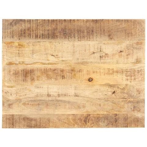Piano Tavolo In Legno Massello Di Mango 15-16 Mm 80x70 Cm - Foto 1
