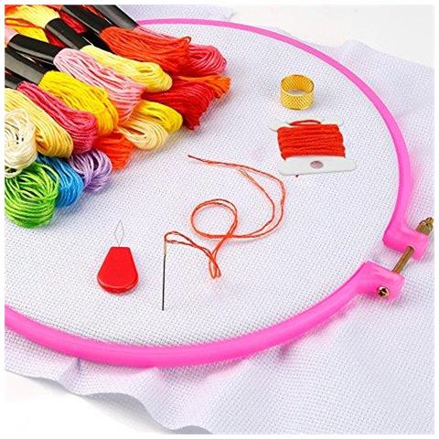 100 Matasse Ricamo In Filo Colori Casuali Cotone Filo Da Ricamo Amicizia Bracciali Filo Di Seta Con Filo Di Seta 12 Pezzi Rocchetti Per Maglieria Punto Croce Di Progetto - Foto 4