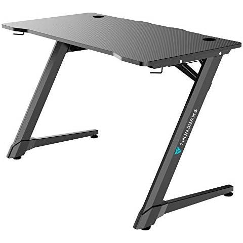 Thunderx3 Ed3 Tavolo Gaming Acciaio E Pu Black Misura Regolare - Foto 1