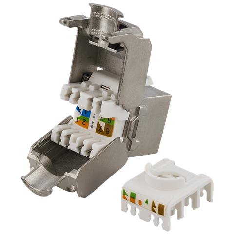 Connettore Ftp Cat6 Keystone, ""senza Attrezzi"" - Foto 6