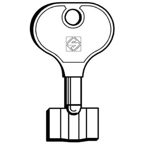 Chiave A Pompa Potent 5pt5 Ottone Nichelato X 5 Pz - Foto 1