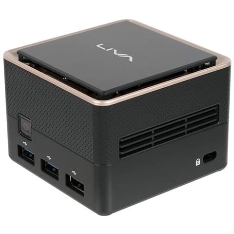 Mini PC LIVA Q3 Plus AMD Ryzen R1505G Dual Core 2,4 GHz Ram 4 GB eMMC 64GB 2x USB 3.2 FreeDos  - Foto 1