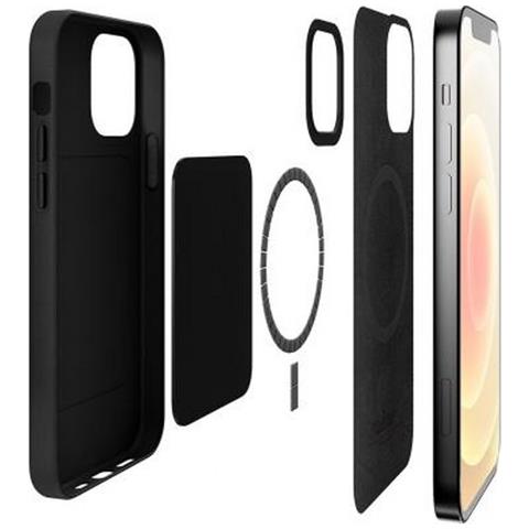 Cover Per Iphone 12/12 Pro Compatibile Magsafe Skymag, Nero - Foto 2
