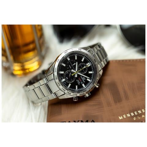 Orologio Da Uomo Edifice Chronograph Efr-574d-1av + Box - In Ordine - Foto 7
