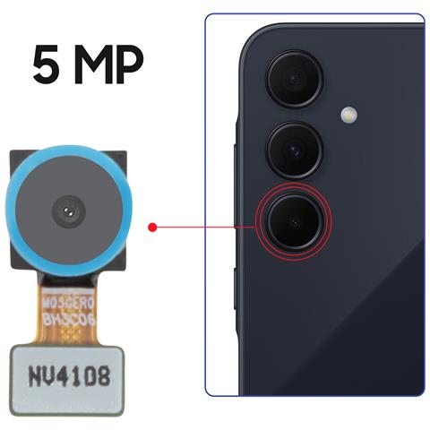 Fotocamera Posteriore A55 Teleobiettivo 5mp Service Pack, Nero - Foto 4