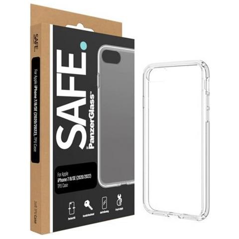 Cover Per Iphone 7/8/se 2020/22 Safe In Tpu Autoriparante, Trasparente - Foto 3