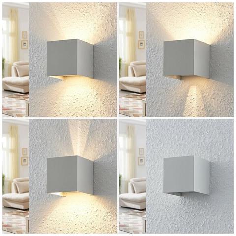 Applique A Parete Faretto 52 Led Luce Naturale 22 W Esterno Interno Ip65 Es66gn - Foto 2