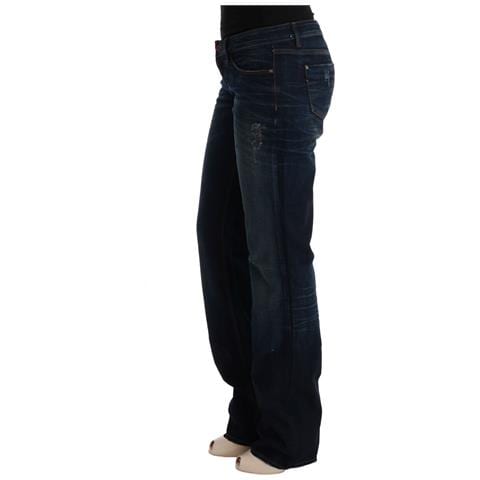 Jeans In Denim Vestibilitã  Regolare In Cotone Blu - W28 - Foto 2