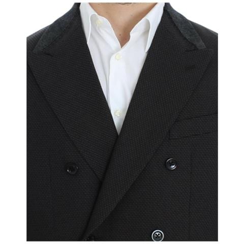 Blazer Slim Fit In Lana Marrone - It48 - M - Foto 5