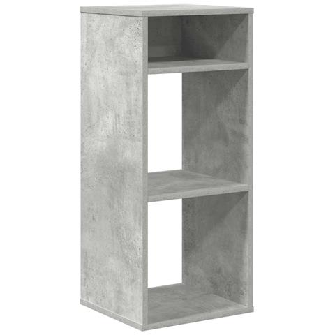 Libreria Grigio Cemento 34x31x80 Cm In Legno Multistrato - Foto 2