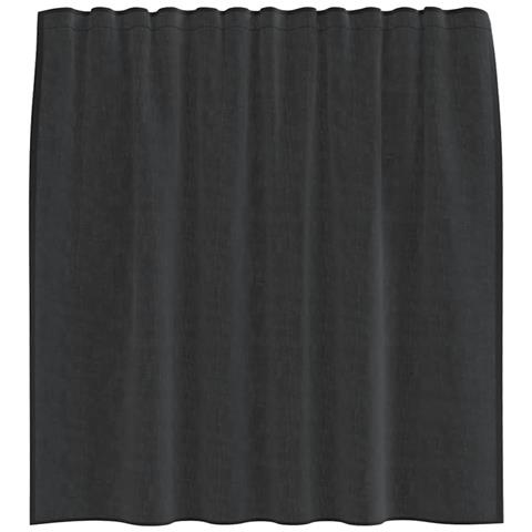 Tende In Voile Con Linguetta 2 Pz Nero - Foto 2