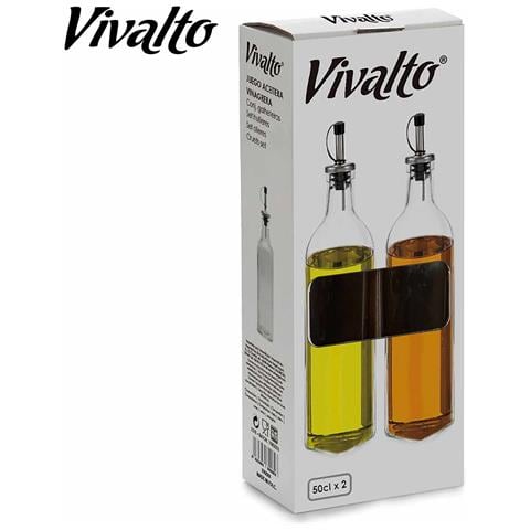 Set Olio E Aceto Cristallo 50cl - Foto 2