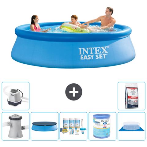 Piscina Fuori Terra - In Giro - 305x76 Cm - Blu - Include Accessori Coordinati A927 - Foto 1