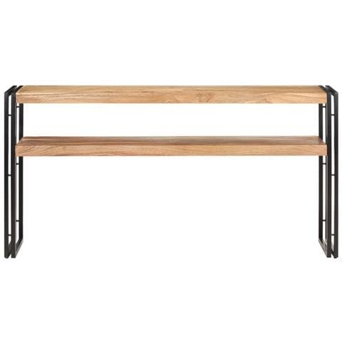 Tavolo Consolle 150x30x75 Cm In Legno Massello Di Acacia - Foto 1