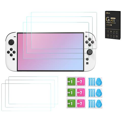 Set Di 3 Protezioni Per Schermo In Vetro Temperato Hd Per Switch 2 - Foto 2