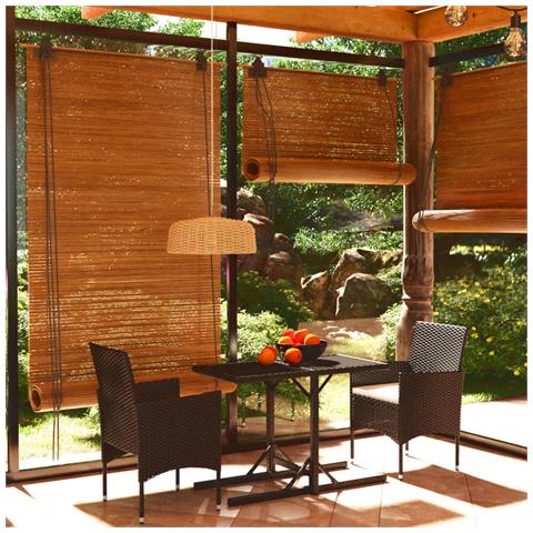 Set Pranzo da Giardino 3pz in Polyrattan e Vetro Temperato Nero - Foto 2