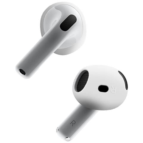 Cuscinetti Auricolari In Silicone Per Apple Airpods 4 - Set Da 2 Paia: Comfort E Protezione White - Foto 2