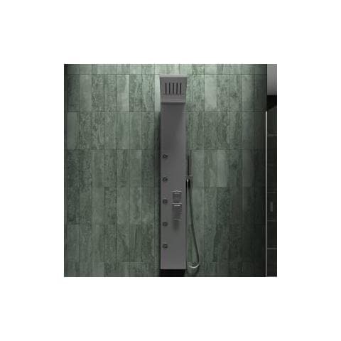 Colonna Doccia Pannello Idromassaggio Effetto Cascata Yh8123 Nizza - Satinato - Foto 1