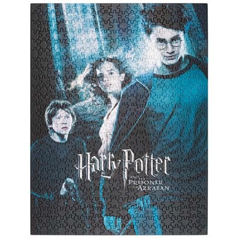 Puzzle 500 Pezzi E Il Prigioniero Di Azkaban Con Scatola Cilindrica, Noir / Bleu - Foto 1