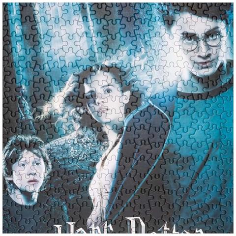 Puzzle 500 Pezzi E Il Prigioniero Di Azkaban Con Scatola Cilindrica, Noir / Bleu - Foto 5