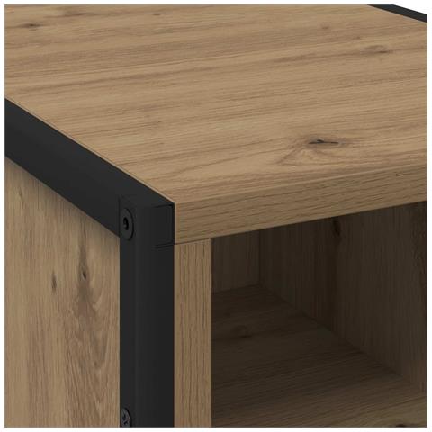 Comodino 2 pcs Rovere Artigianale 39.5 x 30 x 50 cm - Foto 9