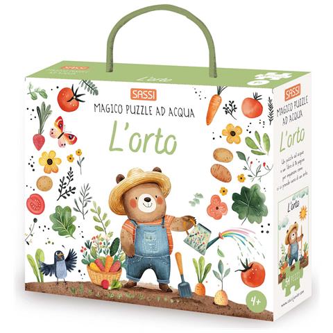 Matteo Gaule - L'orto. Magico puzzle ad acqua. Ediz. illustrata. Con puzzle - Foto 1