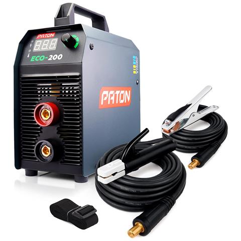 ECO-200 Saldatrice a elettrodo 200A MMA con accessori | Saldatrice ad arco 200A | Kit portatile 240V | Set di saldatura a elettrodo - Foto 1