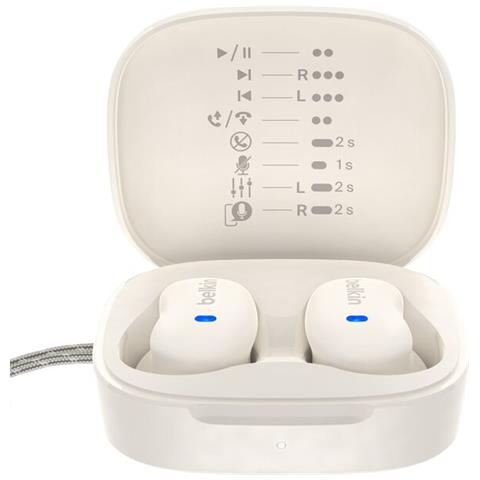 SoundForm Anywhere Auricolare Con cavo e senza cavo In-ear Musica e Chiamate USB tipo-C Bluetooth Bianco - Foto 2