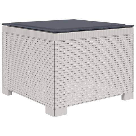 Divano da Giardino a 1 Posto con Cuscino Aspetto Rattan PP - Foto 1