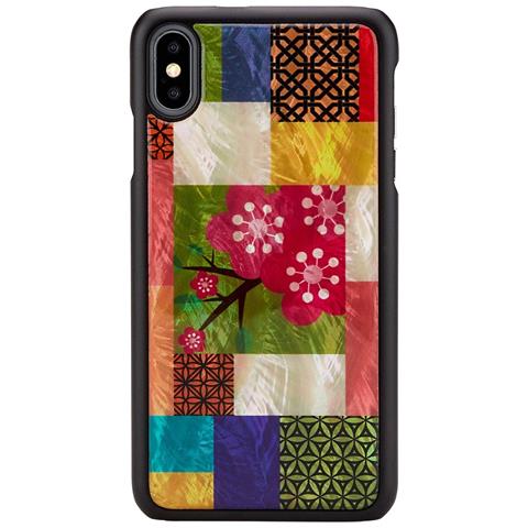 Custodia Per Iphone Xs Max, Nera Con Motivo Di Fiori Di Ciliegio. - Foto 2