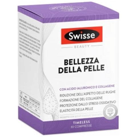Swisse Acido Ialuronico Collagene Bellezza della Pelle 30 Compresse - Foto 1