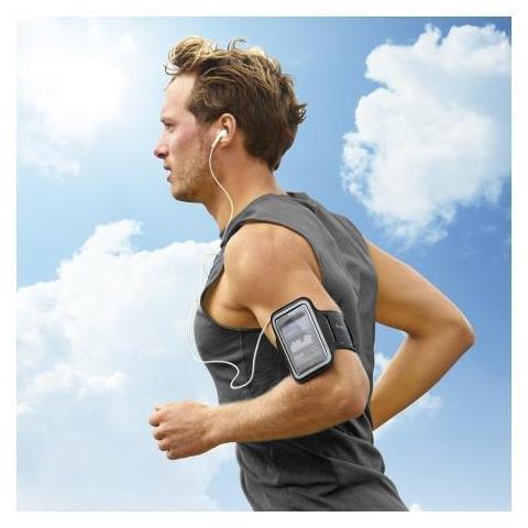 Airband Sport Fascia da Braccio per Smartphone 5" Taglia XXL Colore Grigio - Foto 2