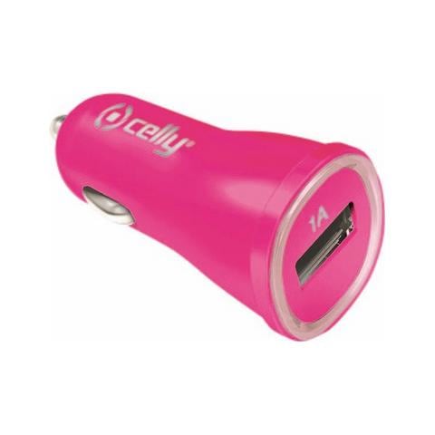 CCUSBPK Caricabatterie per dispositivi mobili Universale Rosa Accendisigari Auto - Foto 1