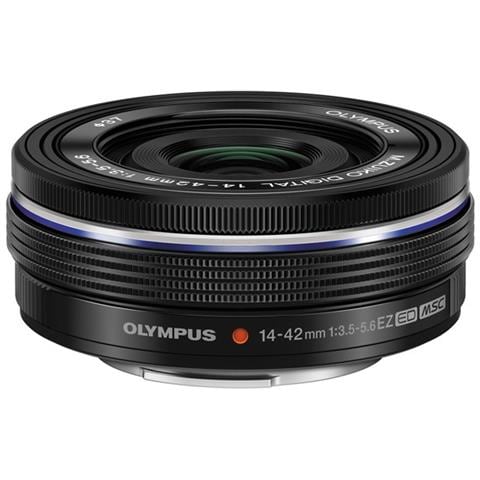M. Zuiko Digital ED Obiettivo 14-42mm 1:3.5-5.6 EZ, Micro Quattro Terzi, per Fotocamere OM-D e PEN, Nero - Foto 2