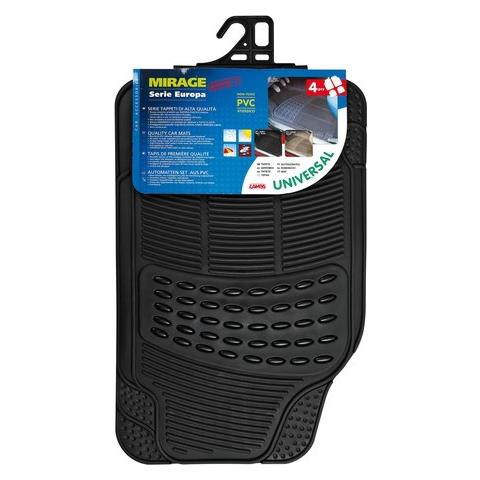 Tappetini In Gomma Pvc Universale Int Auto Mirage Nero Universale Design Elegante E Funzionale Misura Universale Con Pretagli Per Un Migliore Adattamento Retro Antiscivolo Anter 73x49 Poster 45x45 - Foto 8