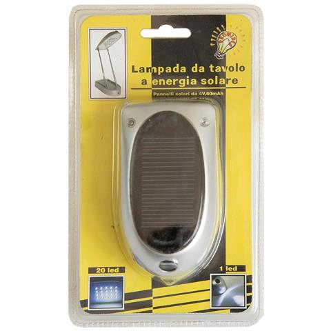 Lampada Da Tavolo A Energia Solare 20 Led [classe Di Efficienza Energetica A] - Foto 4