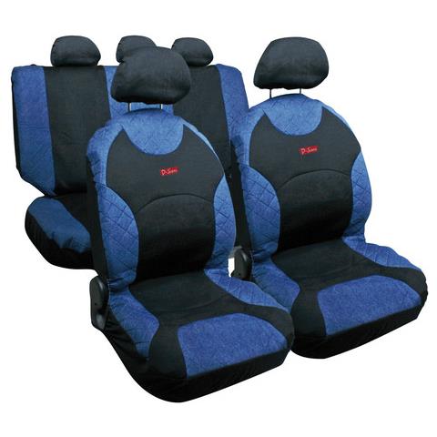 Set Fodera Drive-jeans Coprisedile Blu - Foto 1