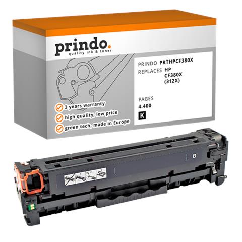 Toner Nero Prthpcf380x ~4400 Pagine Alternativa Per Hp Cf380x (312x)  - Foto 1