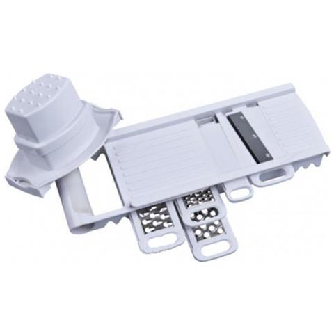 Grattugia Multifunzione 7 Pezzi Slicer Dicer Frutta E Verdura Cutter 4 Tagli - Foto 2