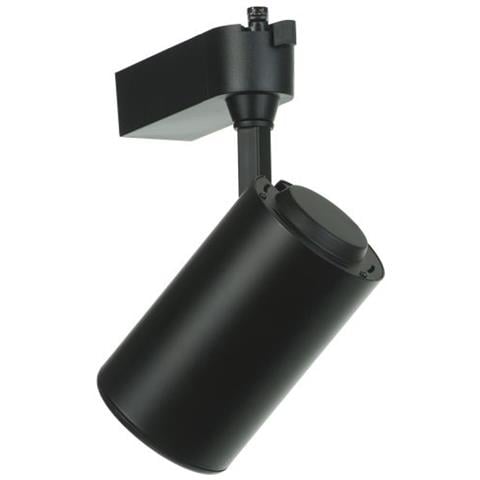 David Faretto Monofase A Led 40w Installabile Su Binario, Nero - Foto 2