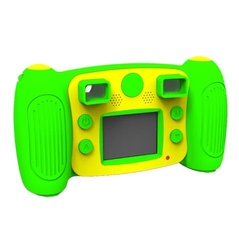 Fotocamera Digitale per Bambini KCA-1320 5 Mpx Full HD Colore Verde / Giallo - Foto 3