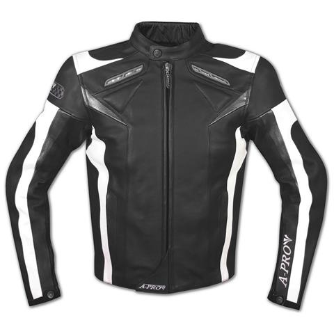 Moto Giacca Pelle Motociclismo Sport Gilet Estraibile Protezioni Ce Nero Xxxl - Foto 1