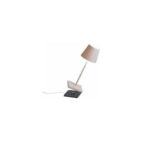 Lampada A Led Da Tavolo Poldina Pro Sabbia Ricaricabile E Dimmerabile Con Batteria Fino A 12 Ore - Foto 2