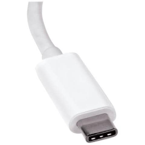 Adattatore video USB-C a DisplayPort - Convertitore USB Tipo-C a DP - 4k 60hz - Bianco - Foto 2