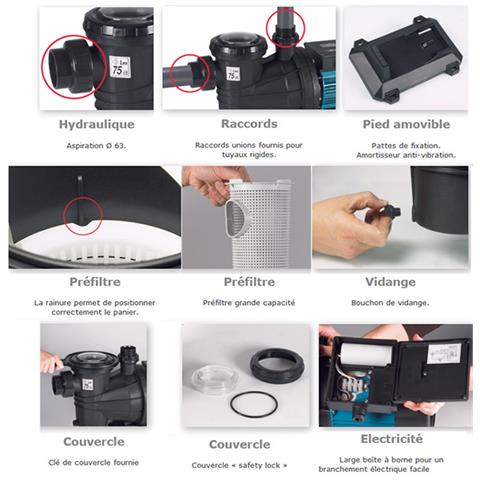 Pompa Di Filtrazione 18m3/h Trifase - Silver 18t - Foto 2